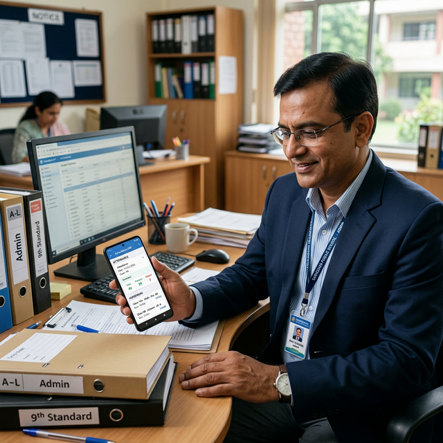 School ERP mobile app